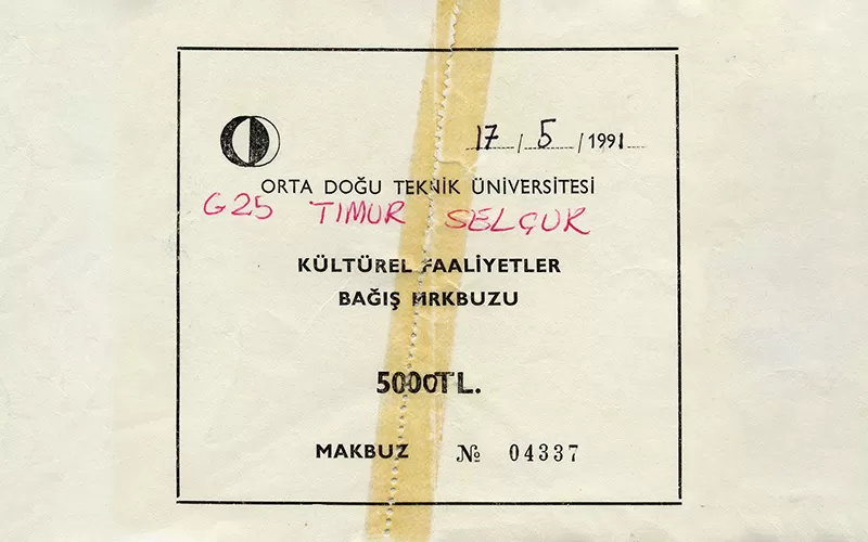 Timur Selçuk 1991 ODTÜ Konseri
