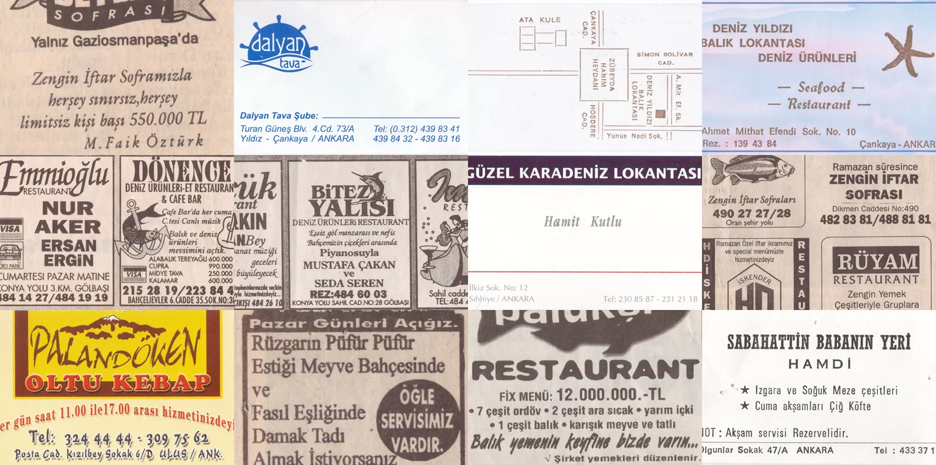 Meçhul Bir Ankaralının Lokanta Rehberi (1)